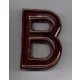 Hausnummer /Buchstabe/ B. 120mm Keramik