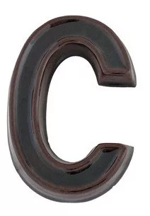 House Number /Letter/ C. 120Mm Ceramic