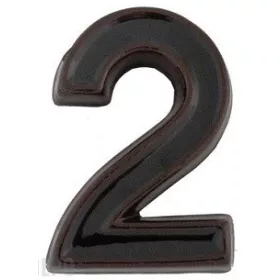 Hausnummer 2 120Mm Keramik