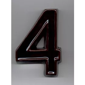 Hausnummer 4 120Mm Keramik