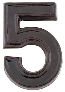 Hausnummer 5 120Mm Keramik