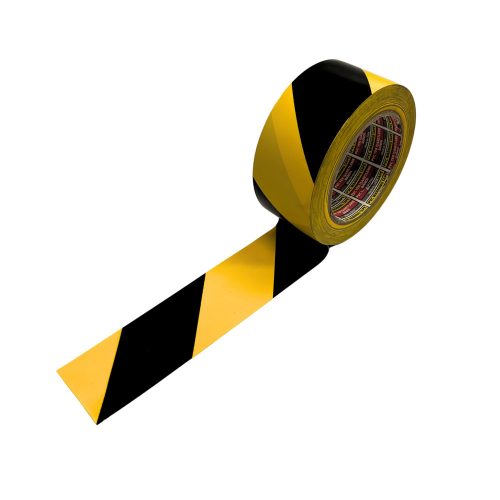 Markierungsband Selbstklebend Gelb-Schwarz 50Mm*30M