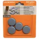 Bútorcsúsztató Műanyag Öntapadó 30Mm 4Db/Cs Hyderon