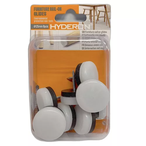 Baza glisantă mobilă dublă Műa.Szegezh.25 8 buc/pachet Hyderon