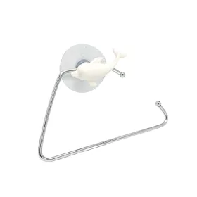 WC PAPÍR TARTÓ ÖNTAPADÓS DELFIN FEHÉR