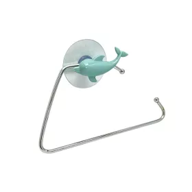 WC PAPÍR TARTÓ ÖNTAPADÓS DELFIN KÉK