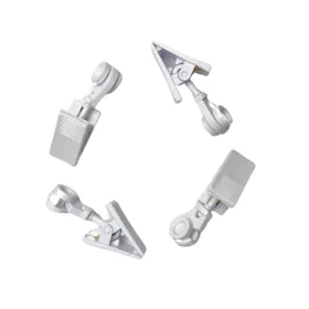   Gardinenklammern Műa. Mit kleiner Rolle 20 Stück/Packung Weiß