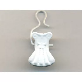 Gardinenklammern 04 Klein Weiß 20St