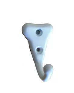 Cuier mic cu 1 ramură alb M 332 alb.