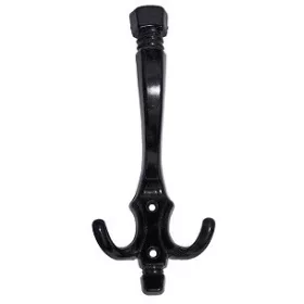   Suport pentru pălării cu cârlige, cu vârf, negru M 306 Negru