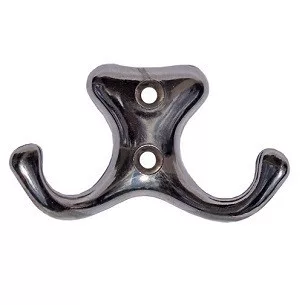 Kleiner 2-zackiger glatter Chrom M 330 K