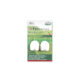 Cârlig de perete autoadeziv 08 mare alb Art. 2 buc.