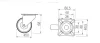 Wheel Rubber 50 Mm Swivel Grey Dp/1/7