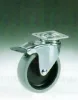 Wheel Rubber 50Mm Swivel Brake Grey Dp.1/2/7