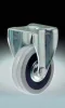 Wheel Rubber 63Mm Fixed Grey 30Kg Dsf1/7