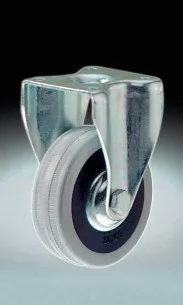Wheel Rubber 63Mm Fixed Grey 30Kg Dsf1/7