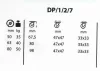 Wheel Rubber 63Mm Braked, Load 30Kg Dp/1/2/7