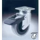 Wheel Rubber 80Mm Swivel Brake 50Kg Dp/1/2/7