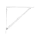 Shelf Bracket Foldable White 300*300 Mm