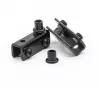 Hifi Door Hinge Pair/Glass Door Hinge/Simplex Black