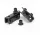 Hifi Door Hinge Pair/Glass Door Hinge/Simplex Black