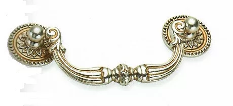 Mâner decorativ pentru mobilă, 64 mm, cupru antic, Ak4213