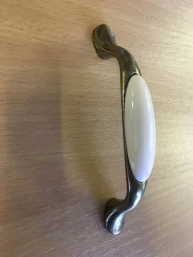 Furniture Handle Ceramic 128 Mm Antique Bronze 6063