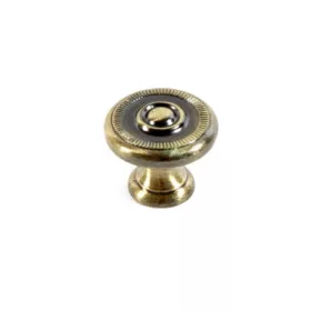   Mâner decorativ pentru mobilă, 27 mm, cupru antic, C-595,6190