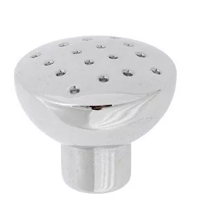 Mâner de mobilier 28 mm Stella cromat punctat Ak5068