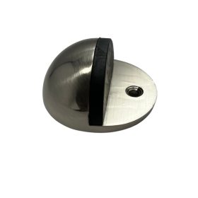Door Stop Half Sphere Q45 Sat.Nickel D3704Sn Wl-155, 34-7Sn