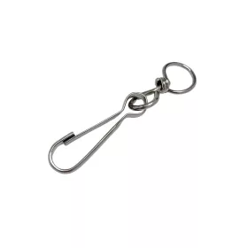 Carabiner Spring 100Mm With Swivel C1007