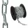 Lanț galvanizat 2 mm/100 m Din5685-