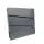 Cutie poștală cu suport pentru pliante NOVA, modernă, antracit