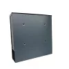 Cutie poștală cu suport pentru pliante NOVA, modernă, antracit