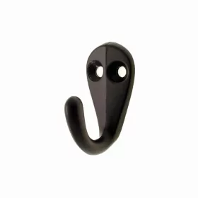 Cuier mic cu 2 țepi, negru mat, 78