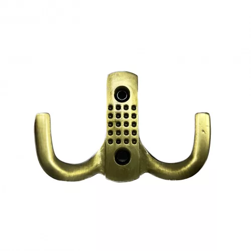 Cuier mic cu 2 ramuri, modern, antic, 34-2, Ak7034 Ab