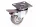 Wheel Rubber 50 Mm Swivel-Brake Im P110-34E050S