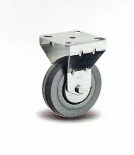 Wheel Rubber 65 Mm Fixed Import D110-32C065