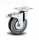 Wheel Rubber 75 Mm Swivel-Brake P110-32Ca075S