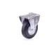 Wheel Rubber 125 Mm Fixed Import D102-11D125*