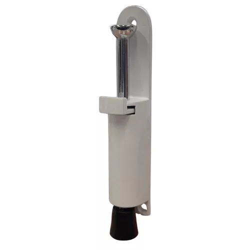 Door Stop 160 Mm White WL-152 Stepless