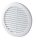 Lüftungsgitter rund künstlich weiß Moskitonetz MV 100