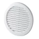 Grilă de ventilație rotundă, plasă de țânțari artificială albă Mv 100