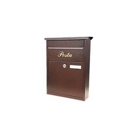 POSTALÁDA ÁLLÓ 2BED.BRONZ N.T. PRAKTIK 37*27*8 F