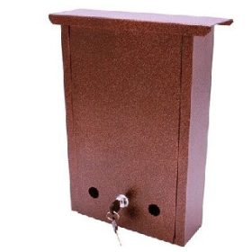 POSTALÁDA ZÁRHATÓ BRONZ NOSZTALGIA, RÓMA 32*21CM E.