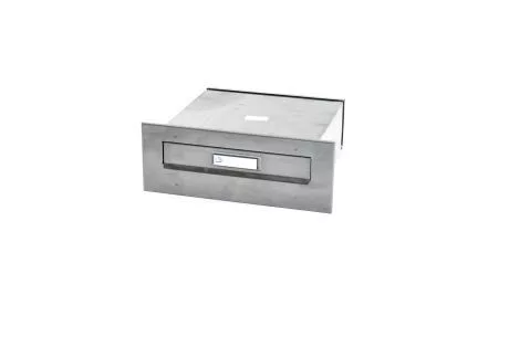 Cutie poștală încorporată, gri