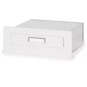 Cutie poștală încorporată, albă