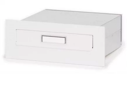 Cutie poștală încorporată, albă