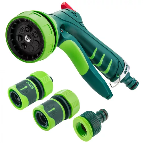 Watering Gun with Connectors 1/2" 4Pcs Verto