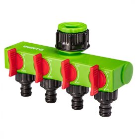 Four-Way Tap Distributor Factory. Shut-Off Valve
